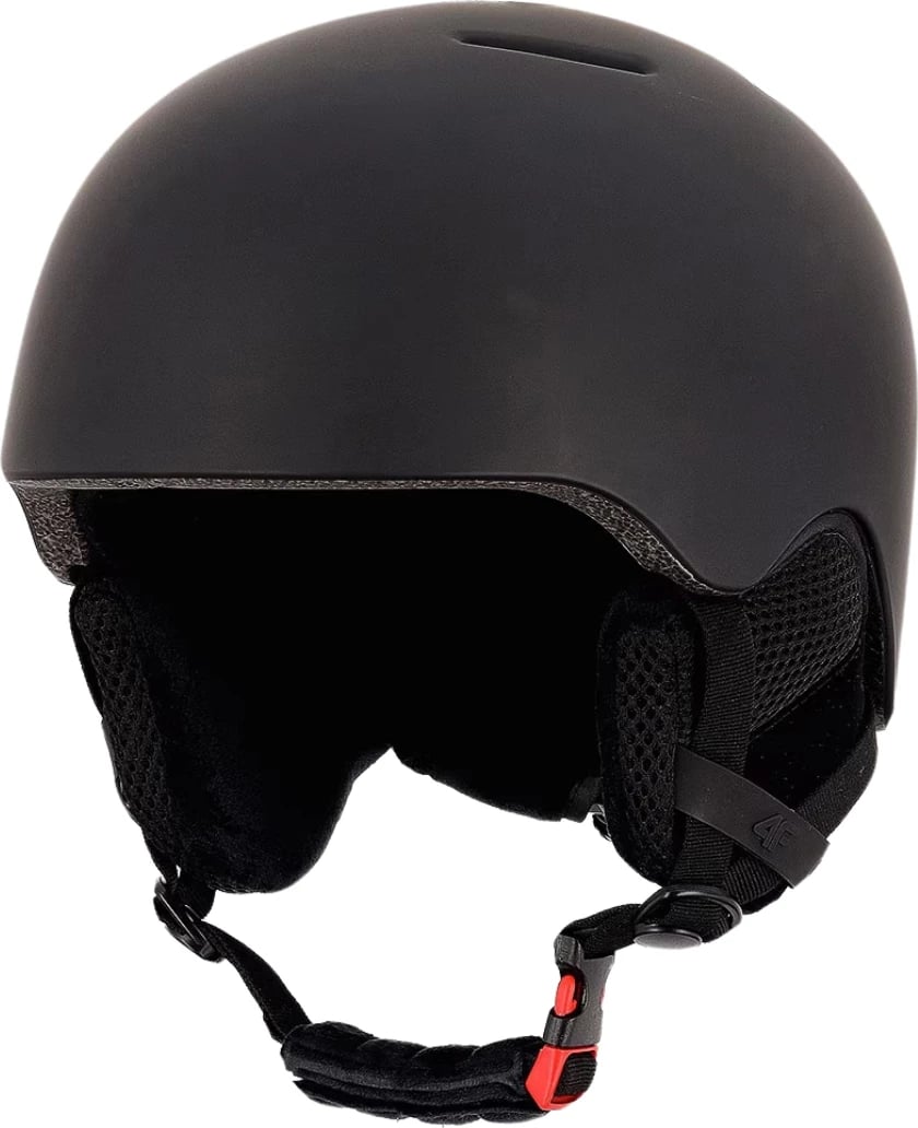 Helmetë skijimi 4F unisex, e zezë