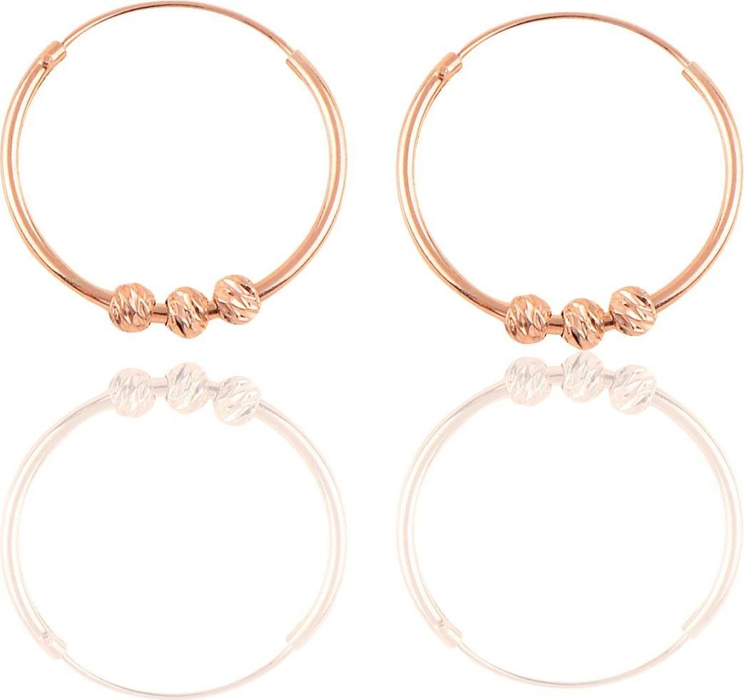 Vathë argjendi ngjyrë rozë gold, Jumeon, 10336ROS