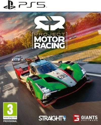 Lojë PS5, Cenega, Project Motor Racing, racing singleplayer, Blu-ray, PEGI 3