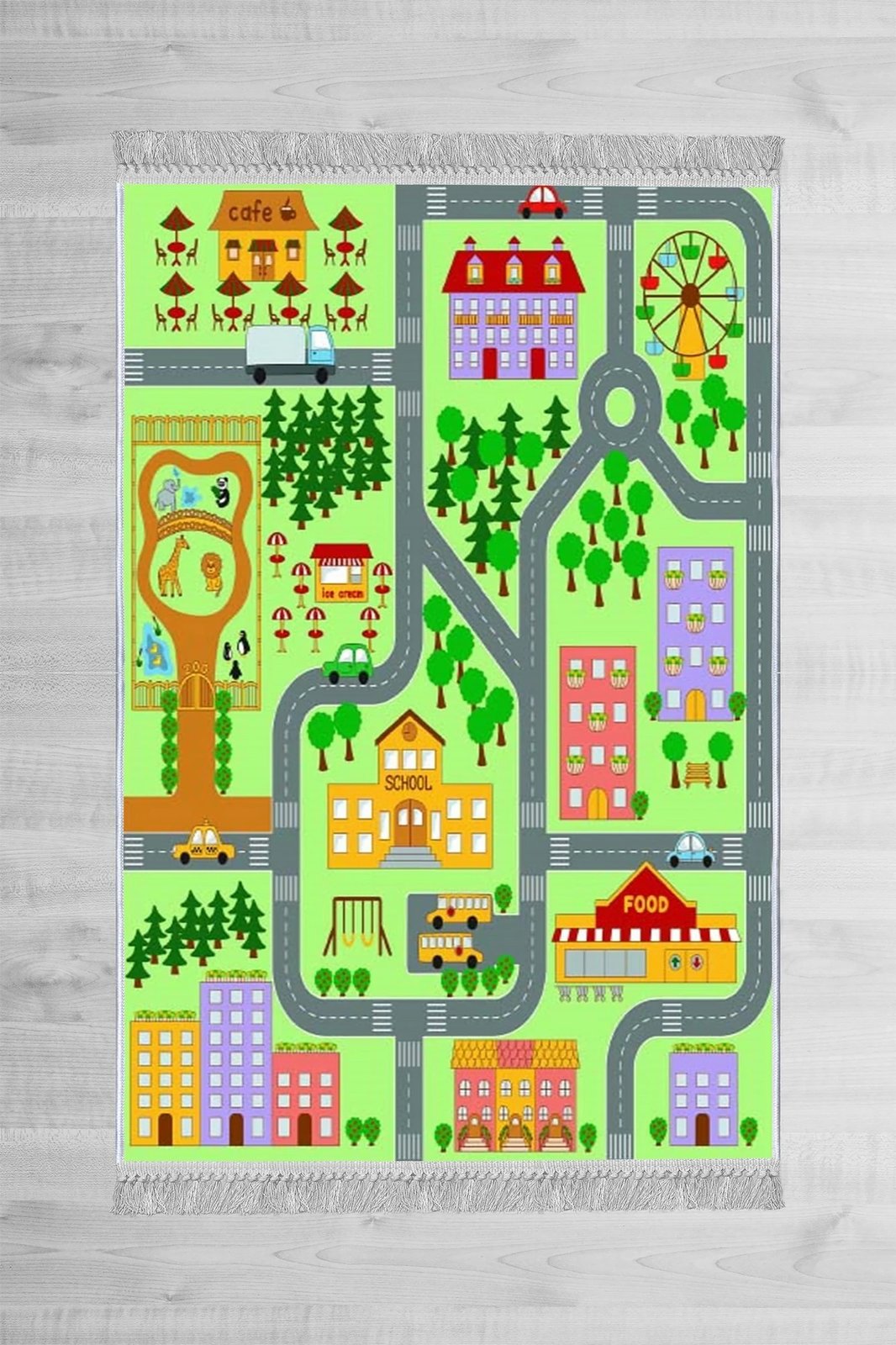 Qilim multikolor prej kadifeje, 180x280cm, Conceptum Hypnose, ELS547