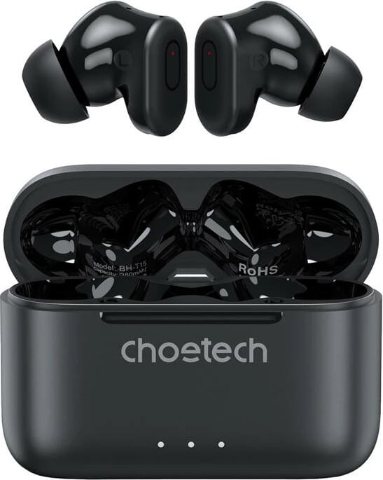 Kufje TWS Choetech BH-T15 me ANC+ENC, të zeza