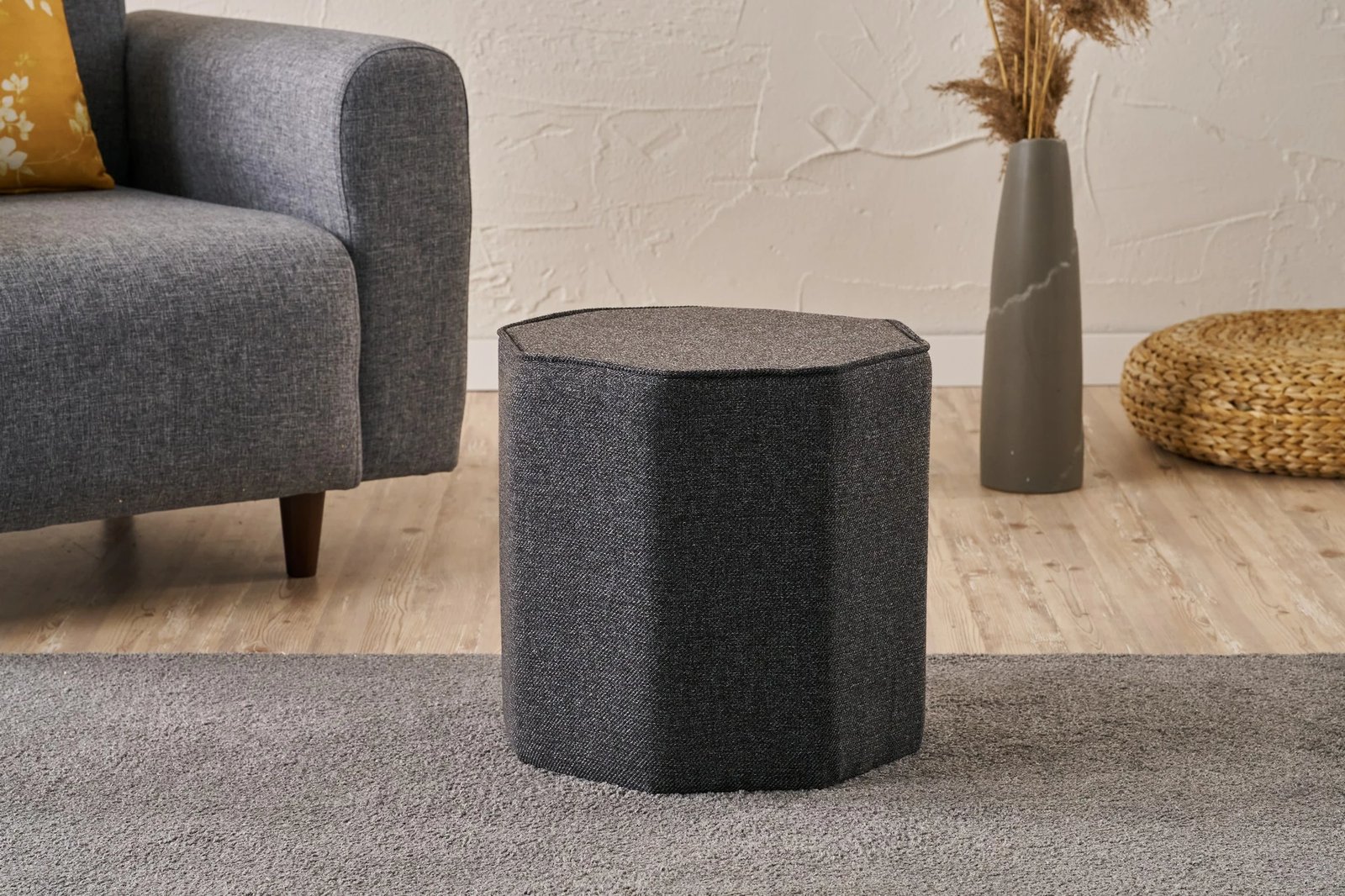 Puf Atelier del Sofa, ngjyrë fume, İnözü