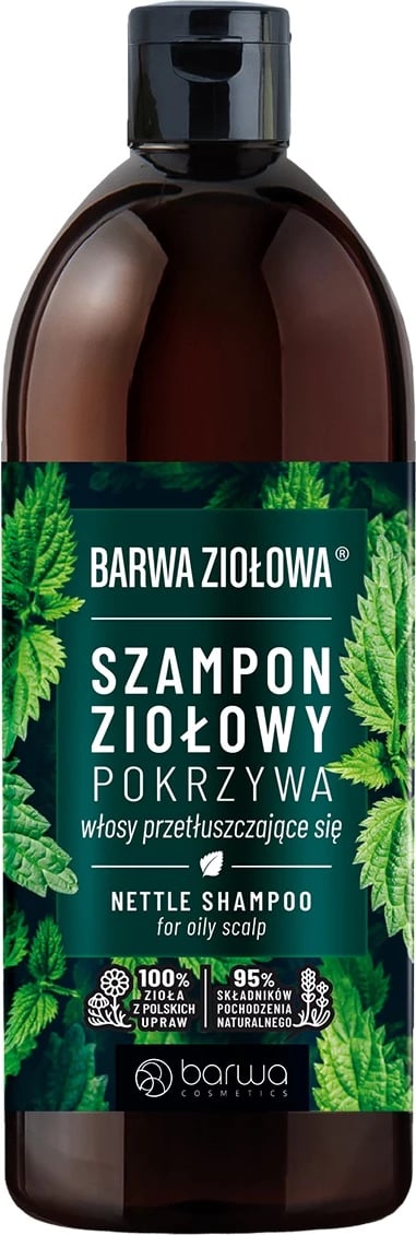 Shampon për femra Barwa Herbal për flokë të yndyrshme, 480ml