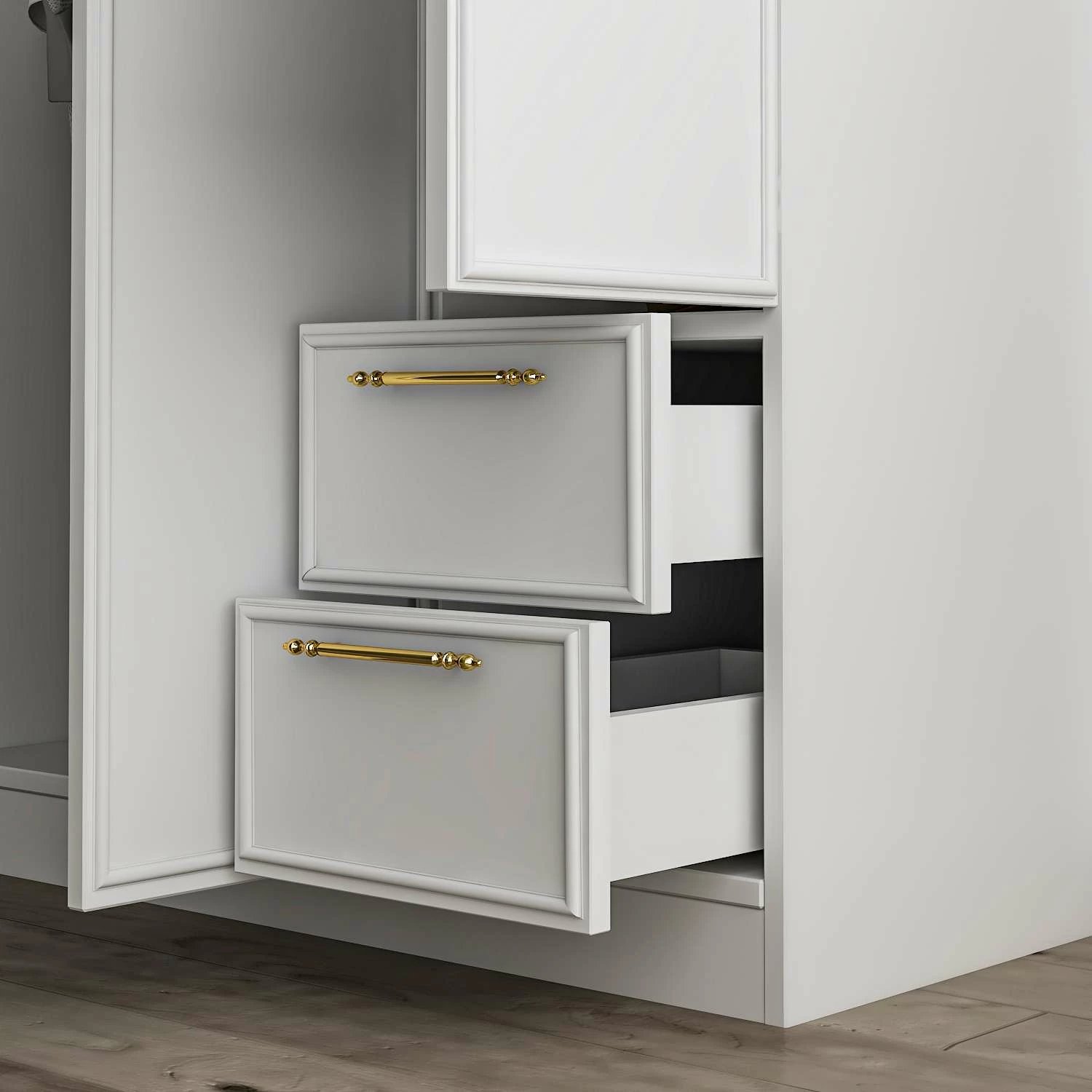 Dollap Skye Decor, ngjyrë e bardhë, Vespera