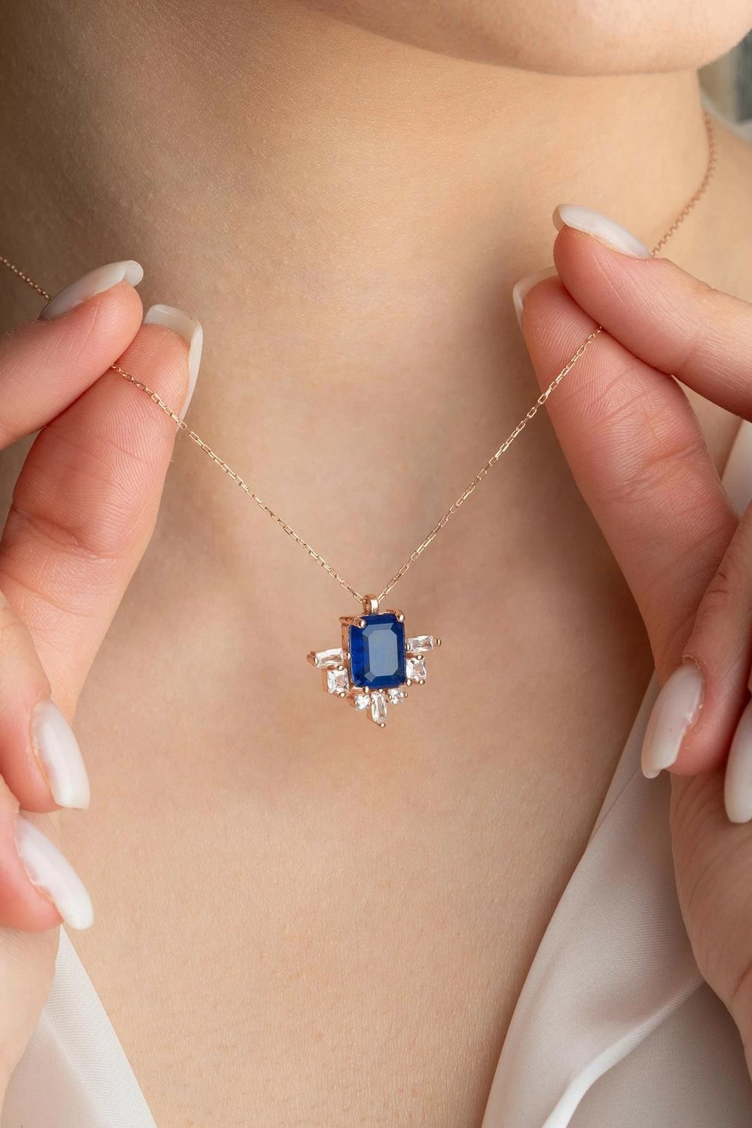 Varëse argjendi Jumeon, ngjyrë rozë e artë dhe kaltër e errët, NRZ999349