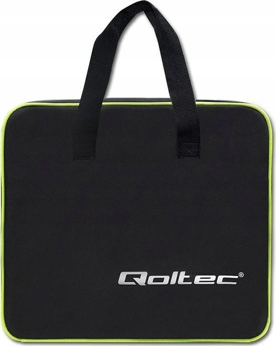 Karikues portativ për vetura elektrike Qoltec, 52468, 3.5kW, 5m, me ekran LCD, Jeshil