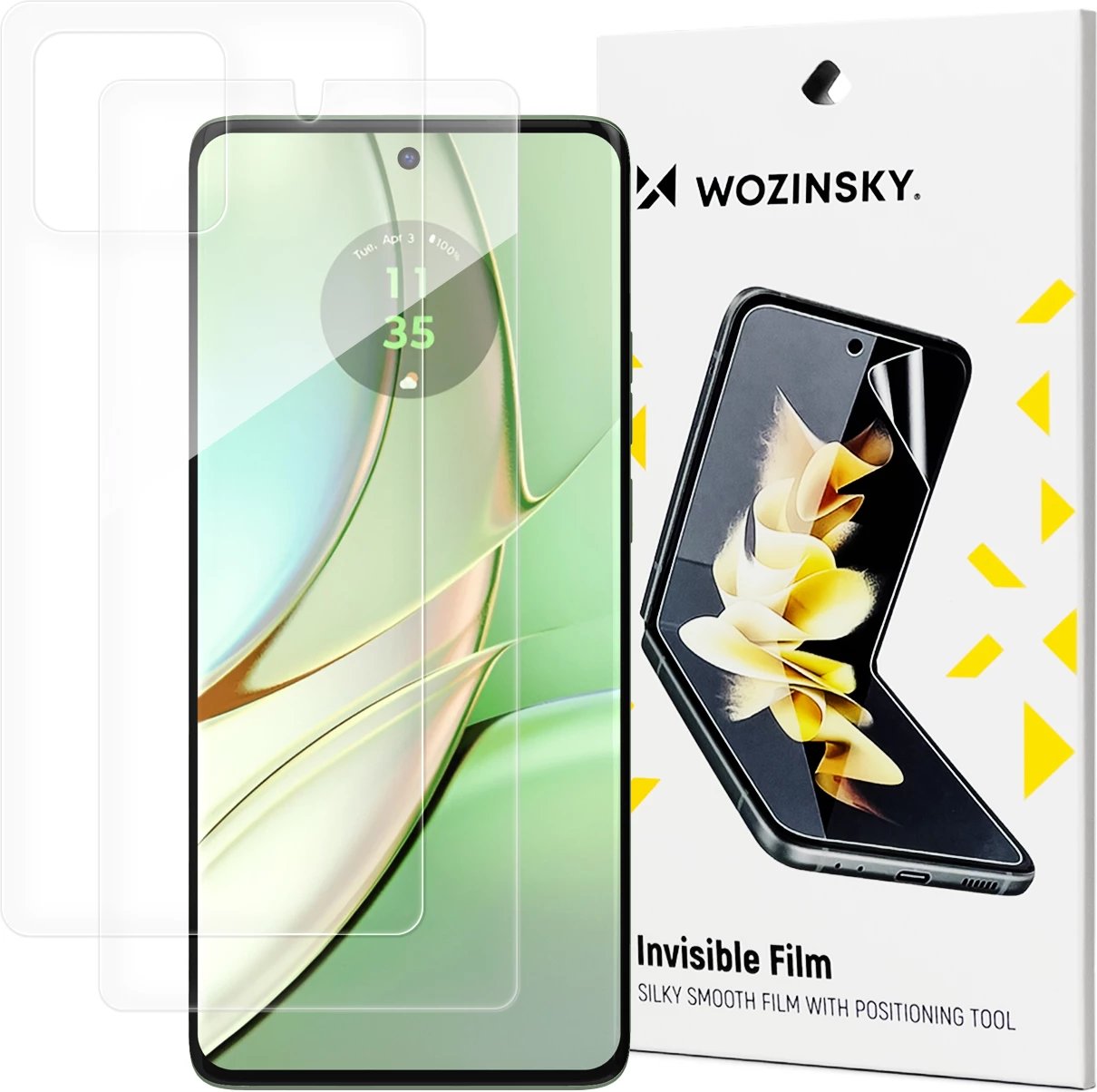 Film mbrojtës për ekran, Wozinsky Invisible Film për Motorola Edge 40, transparent