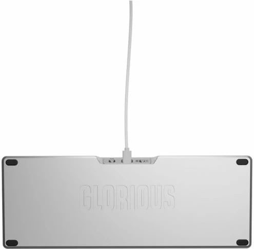 Tastierë mekanike gaming Glorious GMMK3 PRO 65%, argjend