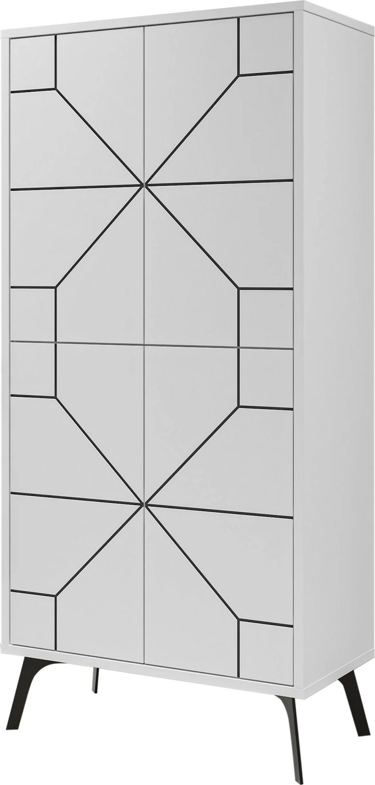 Dollap multifunksional Skye Decor, ngjyrë e bardhë, Dune