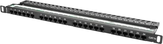 Panel patch Lanberg PPU5-0024-B, 0.5U