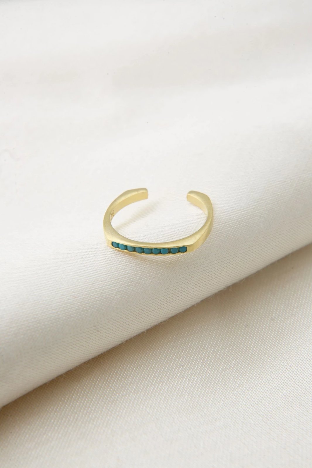 Unazë argjendi Elika Silver, ngjyrë ari, FA182941A