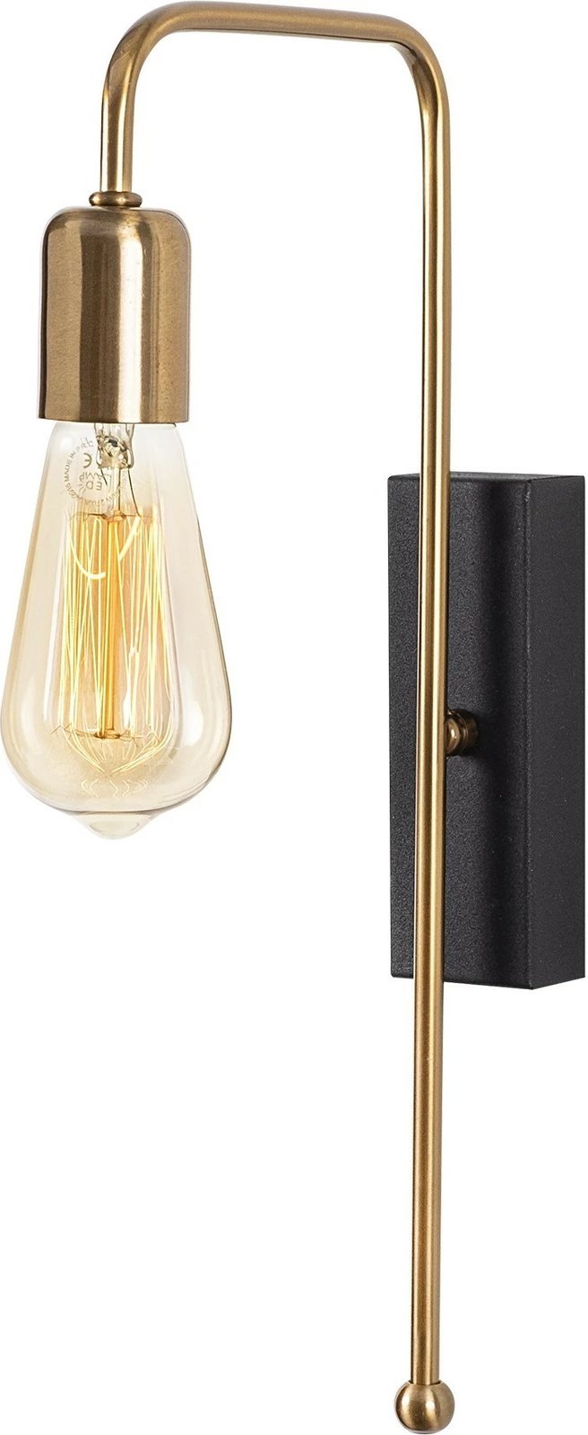 Llambë muri Opviq, Mum - 3501, ngjyrë ari dhe e zezë Llambë muri Opviq, Mum - 3501, ngjyrë ari dhe e zezë