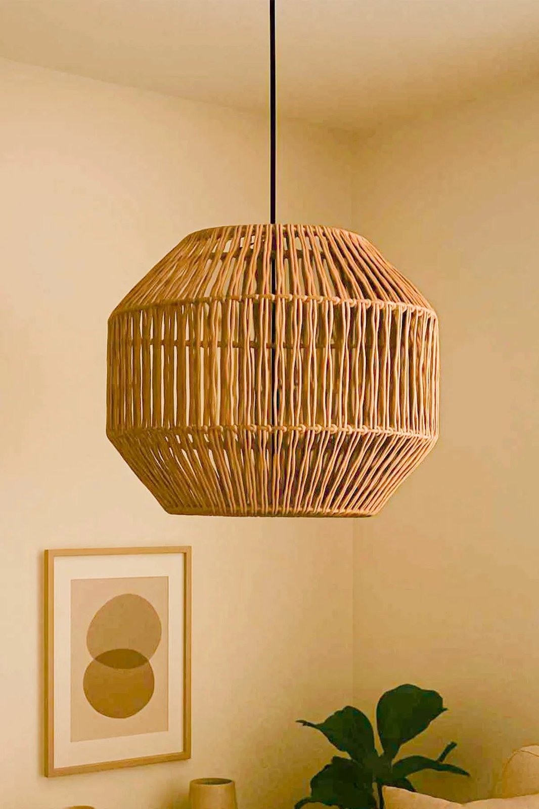 Llambë tavani Opviq, ngjyrë ecru, BK081