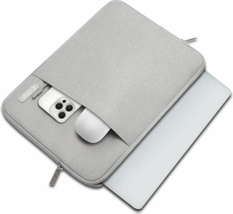 Mbështjellës laptopi Tech-Protect Sleeve 15-16", Gri