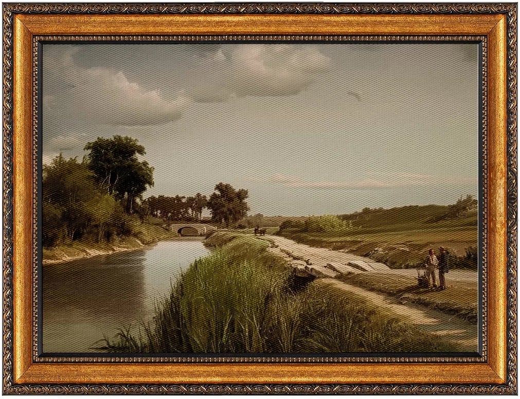 Pikturë dekorative në kanavacë me kornizë, Wallity, ATCRCVCNVSMDL70 - 70100