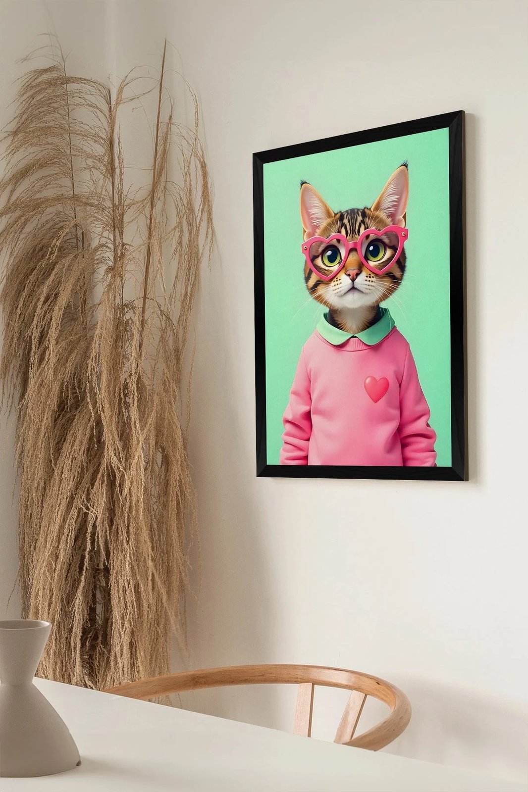 Pikturë dekorative, shumëngjyrëshe, Arthynmodel2030-26, 20x30cm