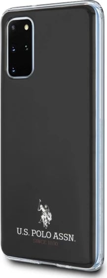 Mbështjellës U.S. Polo Assn. USHCS67TPUBK për Samsung Galaxy S20+, Shiny, i zi