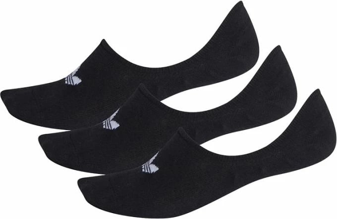 Çorape të ulëta adidas Originals për meshkuj dhe femra, të zeza