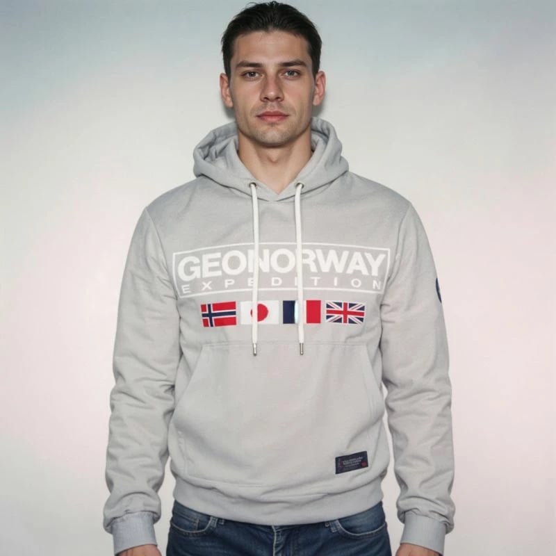 Duks për meshkuj Geographical Norway, gri