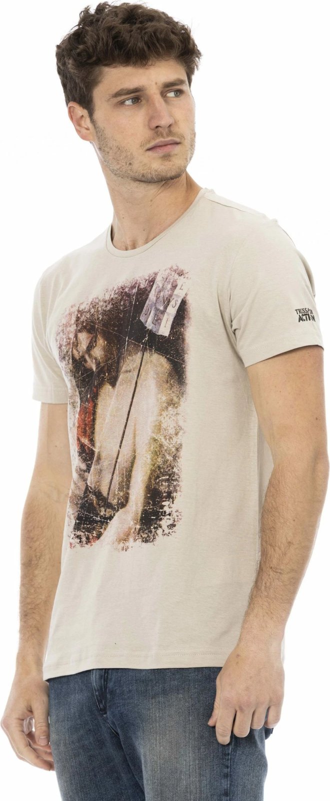 Maicë për meshkuj Trussardi Action, bezhë