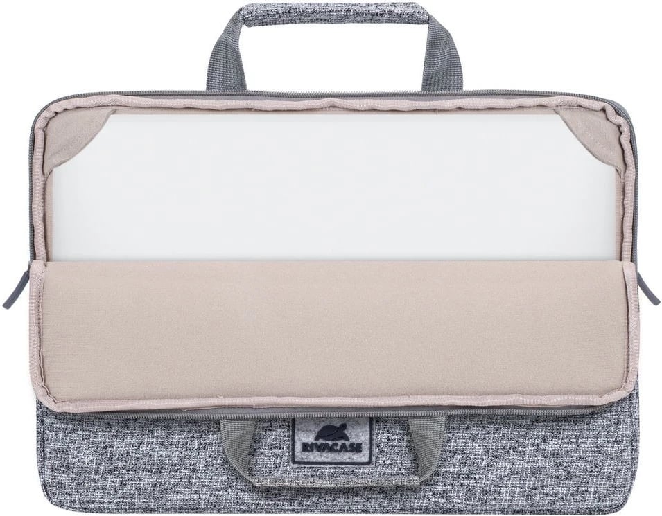 Çantë për laptop RivaCase Anvik, 13.3'', hiri 