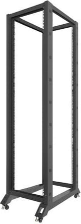 Kasë serveri Lanberg OR01-6042-B, 42U, 600x1000 mm, Çelik, E zezë