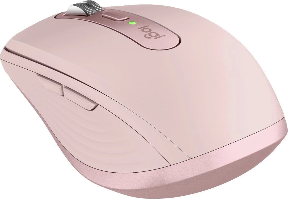 Maus Logitech MX Anywhere 3S, Laser, RF Wireless + Bluetooth, 8000 DPI, Rozë
