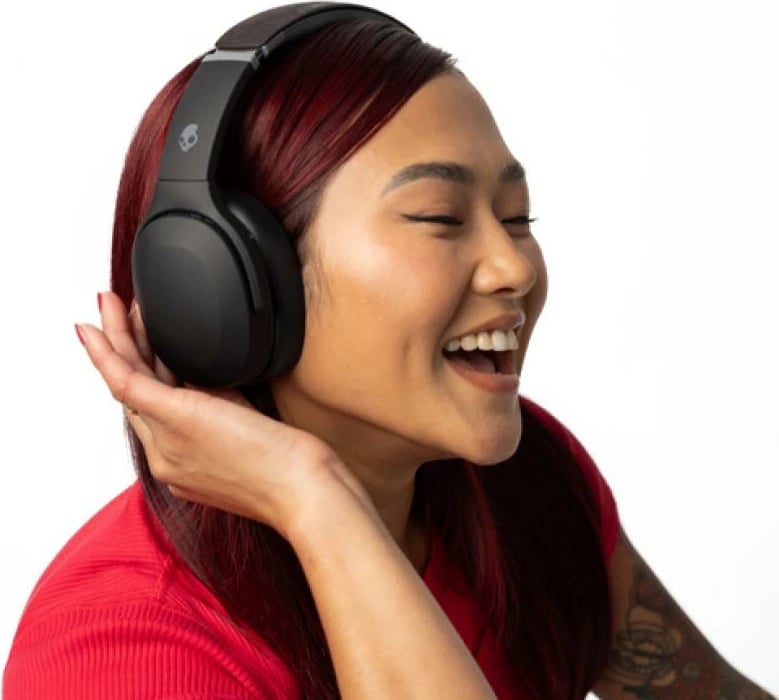 Kufje, Skullcandy, Crusher Evo S6EVW-N740 (S6EVWN740), me mikrofon, të zeza