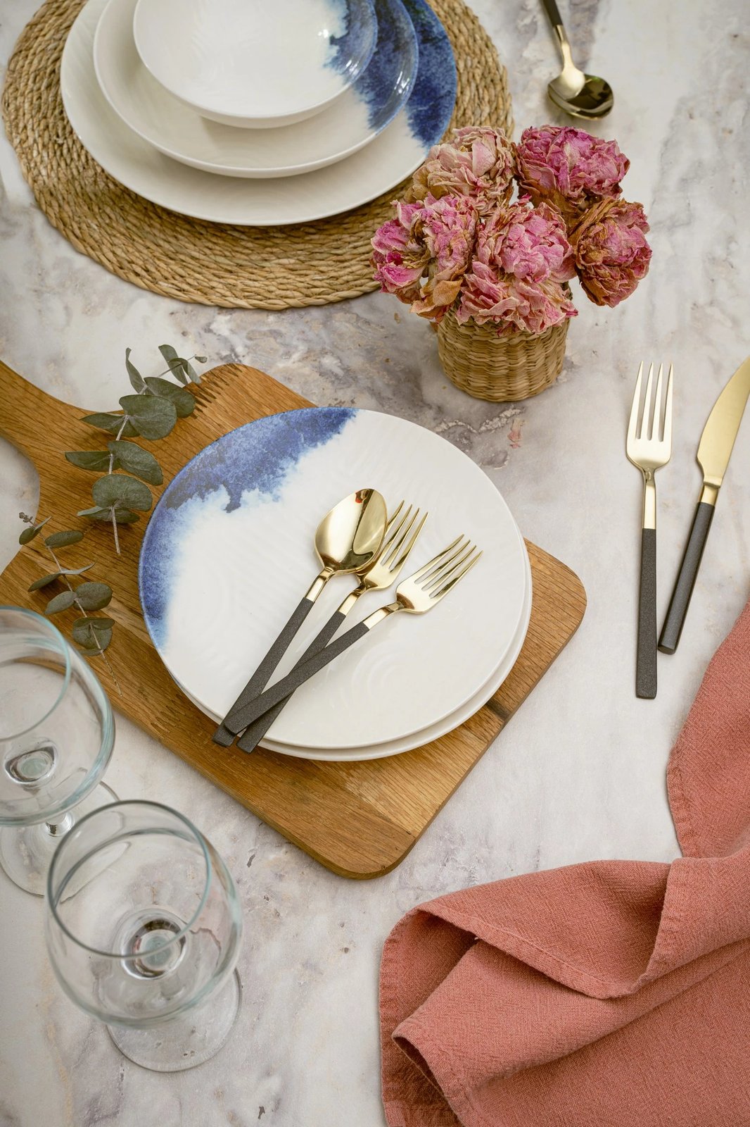 Set enësh për drekë (24 copë), Hermia Concept, GBSATN24Y4R30483