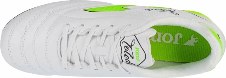 Çizme futbolli Joma për fëmijë, të bardha