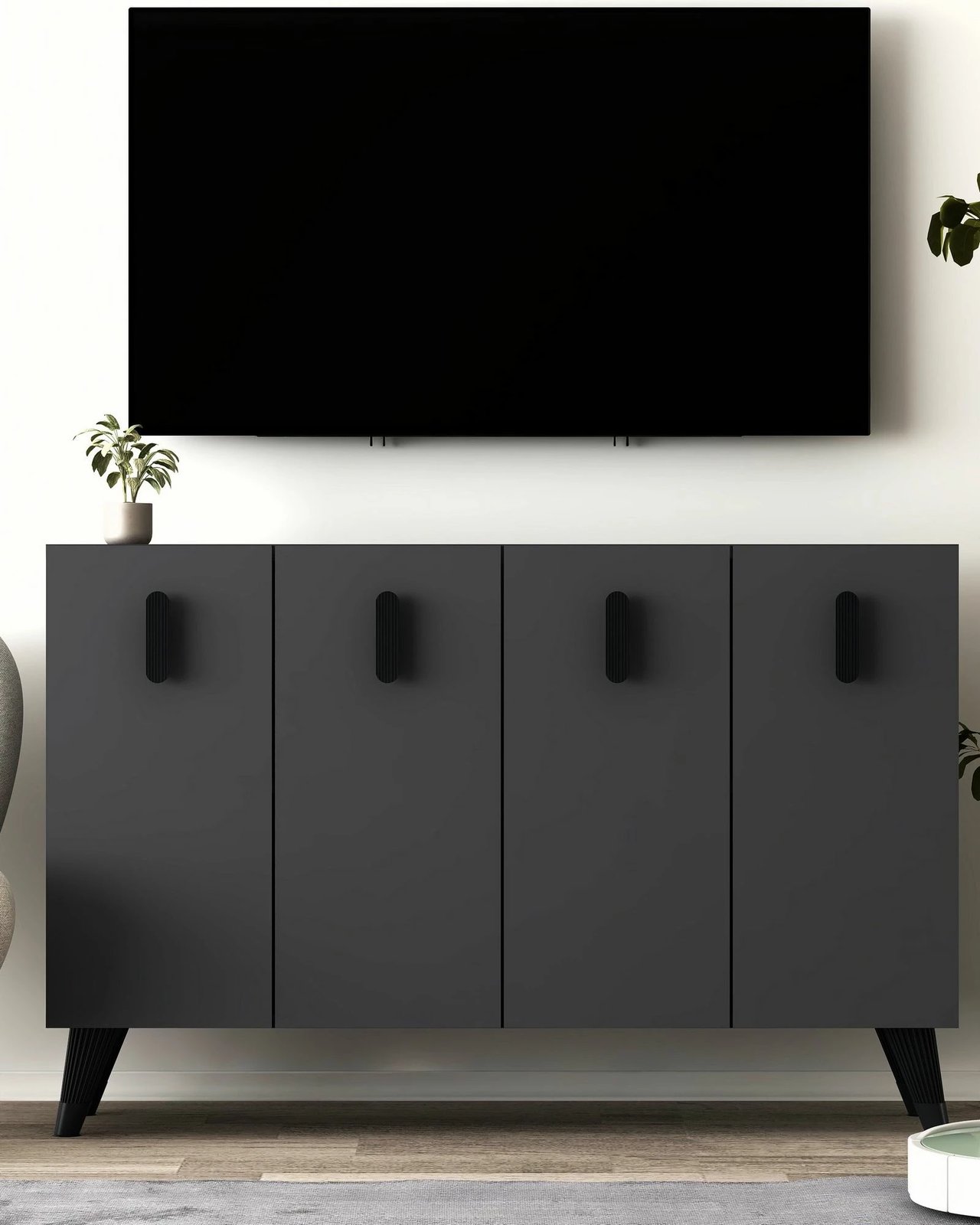 Konsolë Skye Decor, anthracite, 8180KM-64