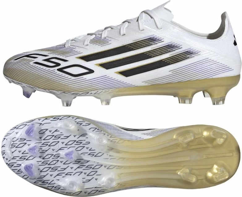 Atlete futbolli adidas për meshkuj, të bardha