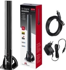 Antenë për televizor Maclean, MCTV-930, e zezë