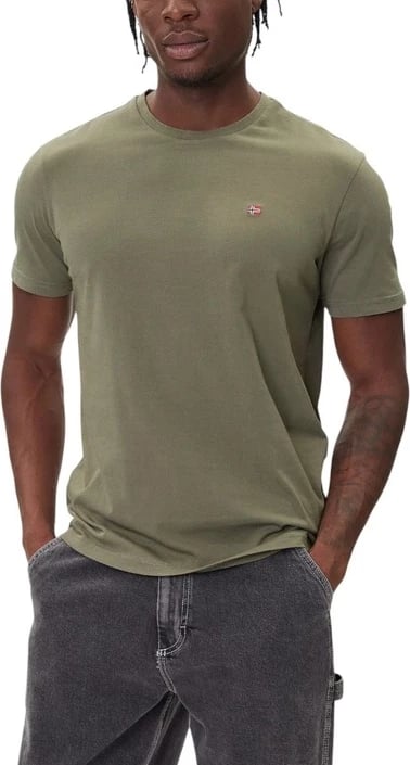 Maicë Napapijri për meshkuj, e gjelbër