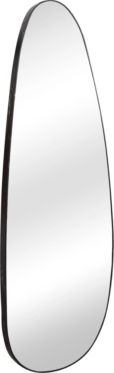 Pasqyrë muri CRITHER FH4486.01 kornizë MDF ngjyrë mermeri të zi 49x140Hcm.