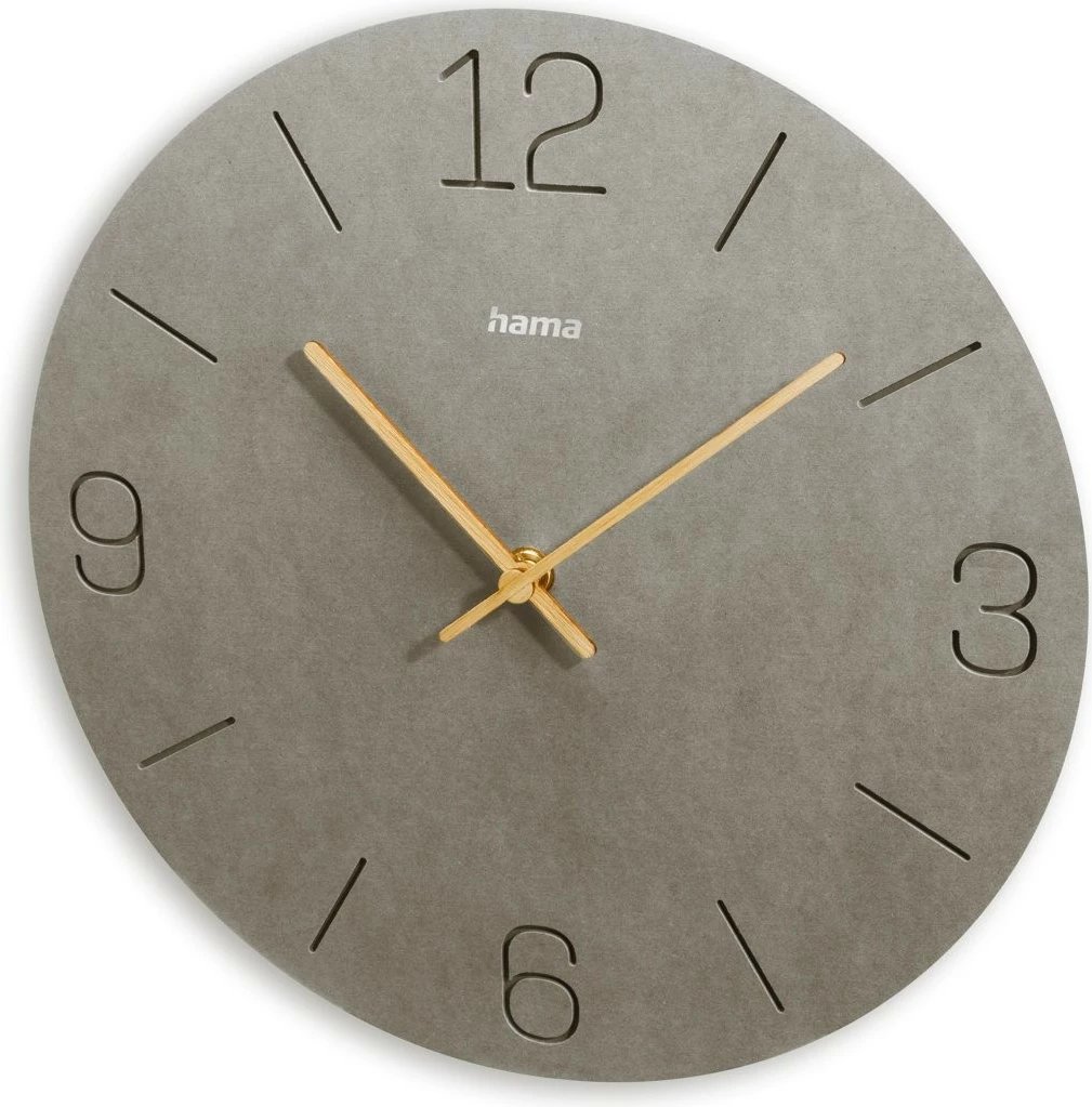 Orë muri Hama 185881, analog, MDF, 30 cm, gri