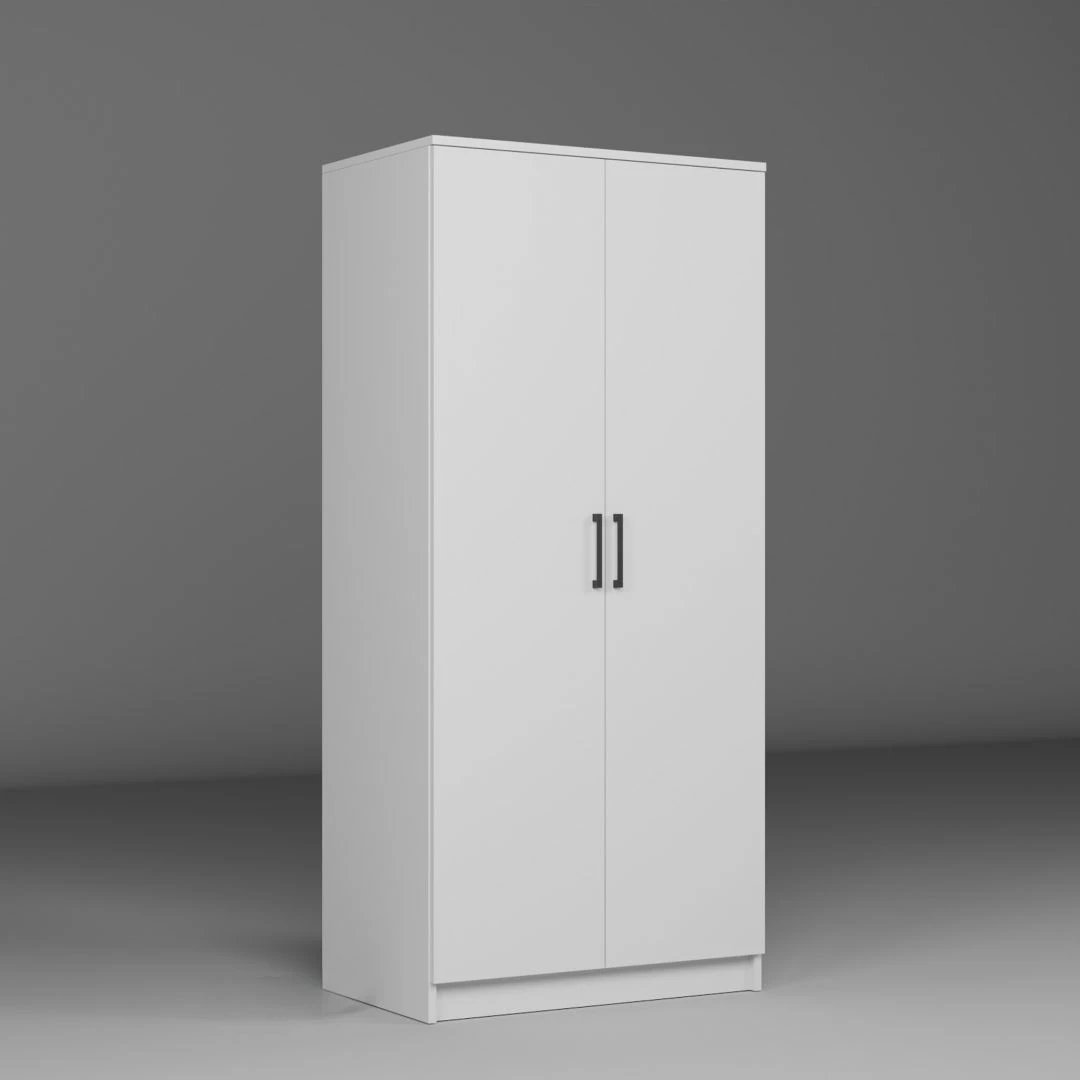 Dollap rrobash Skye Decor, i bardhë, Kardelen 1600-100