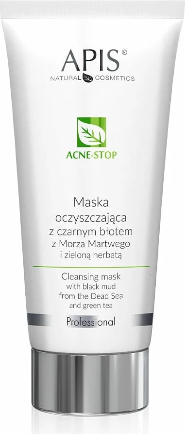 Maskë fytyre APIS Acne-Stop me baltë të Detit të Vdekur dhe çaj të gjelbër, 200ml