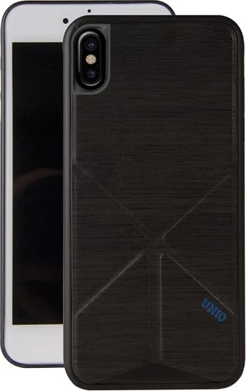 Mbështjellës UNIQ Transforma Ligne për iPhone X/Xs, i zi