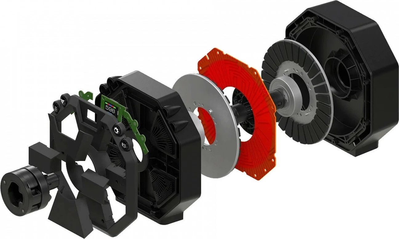 Set timon gare Thrustmaster T598 me pedale Raceline LTE, për PC/PS4/PS5, i zi