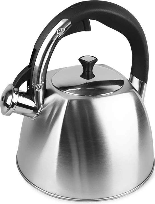 Çajnik klasik Feel-Maestro MR-1333, 3L, çelik inox/plastikë, i zi/argjendtë
