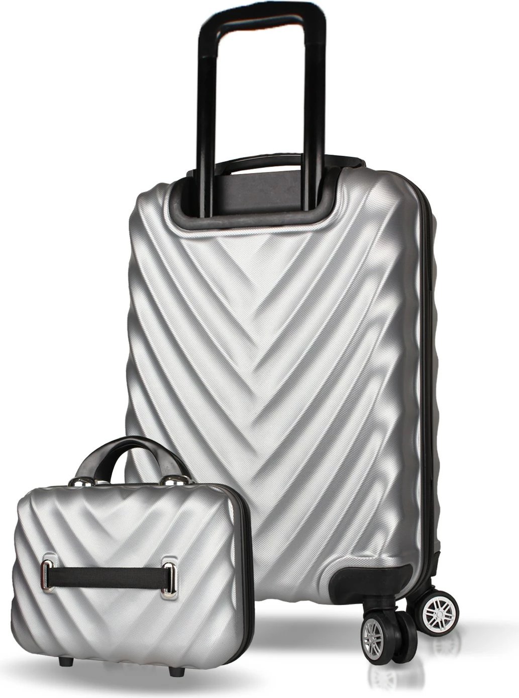 Set valixhesh (2 copë), ngjyrë gri, Zoozie Bags, 7354