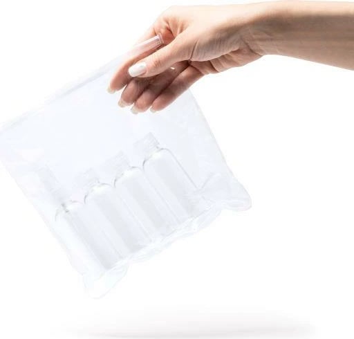 Set shishe udhëtimi NEXT në qese PVC, 19x19cm