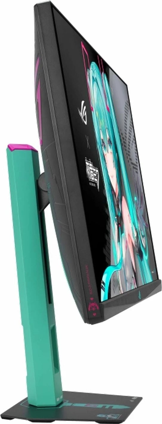 Monitor gaming Asus ROG Strix XG27ACMEG-G Hatsune Miku, 27 inç, QHD, 260Hz, Fast IPS, e zezë