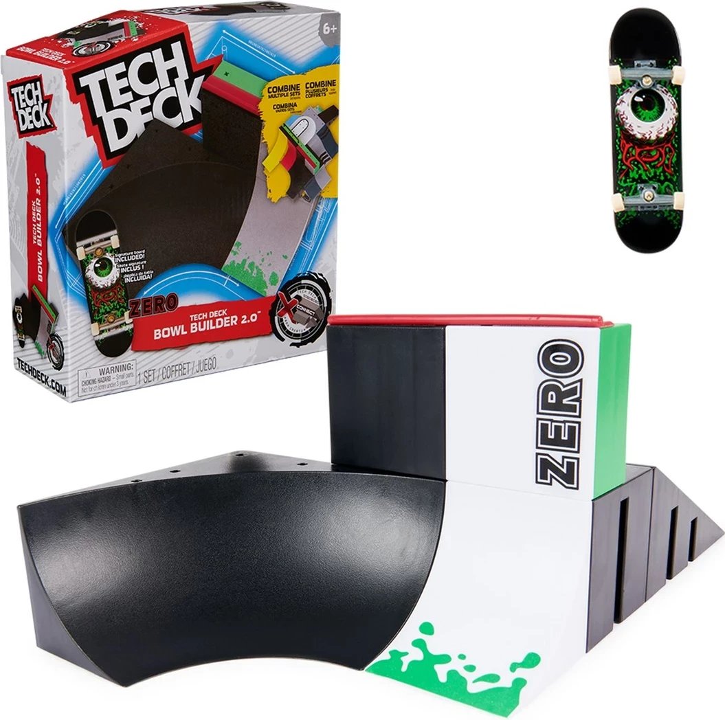 Set rampash Tech Deck Bowl Builder 2.0, për fëmijë, shumëngjyrësh