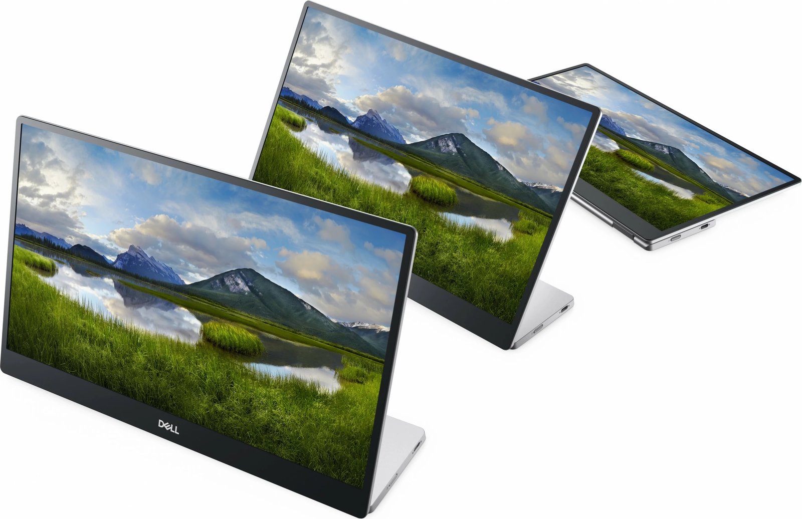 Monitor Dell P1424H, 35.6cm/14'', FHD, LED IPS, 2xUSB-C/DP, i zi
