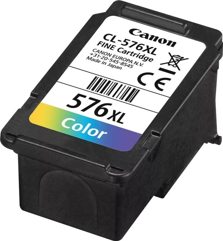 Toner Canon CL-576XL, High (XL) Yield, Magenta, Yellow, Cyan, 12.6 ml, 1 pc(s), 300 faqe, Single pack