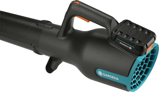 Fshesë dore Gardena PowerJet 18V P4A, 2.5Ah, me bateri, zi/blu/portokalli
