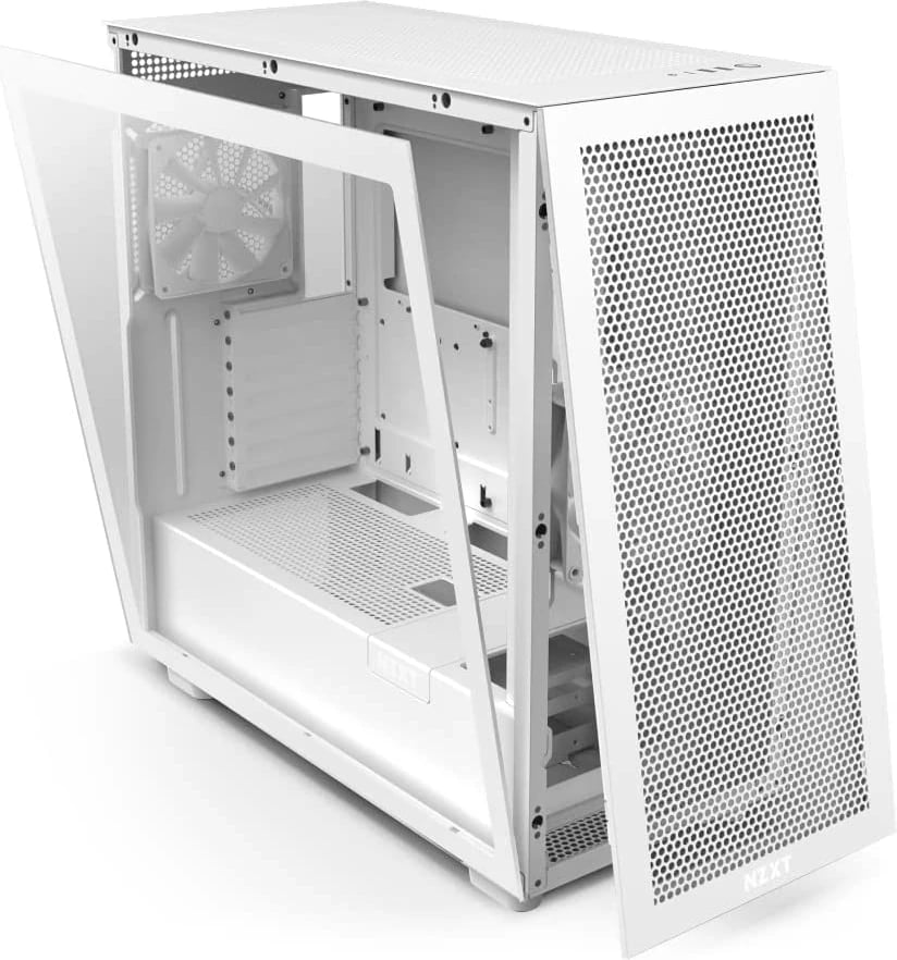 Kasë kompjuteri NZXT H7 Flow (CM-H71FW-01), e bardhë