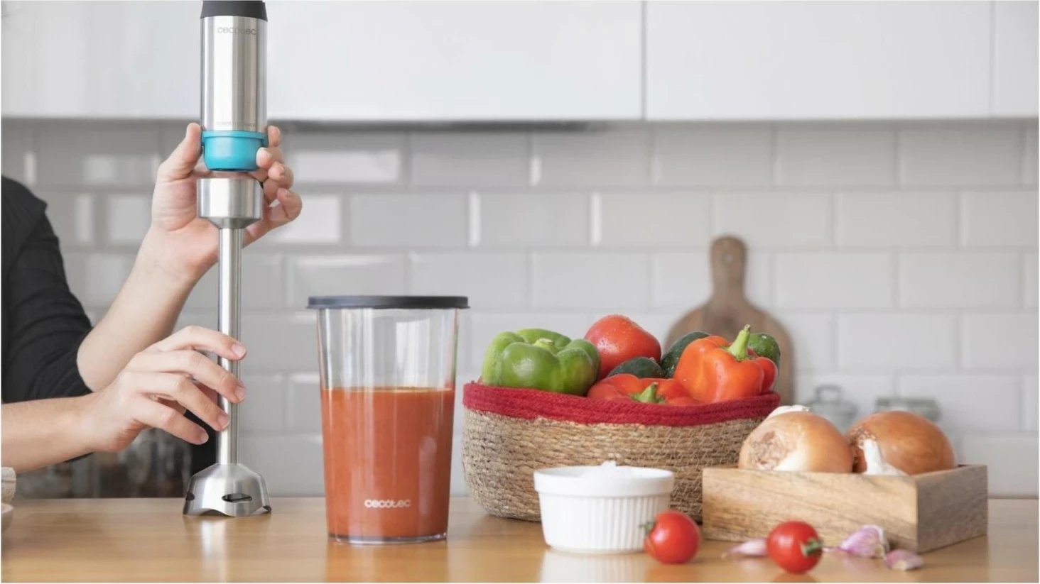 Blender Cecotec Power TitanBlack XL, 1200W, 4 tehë, inox, i zi